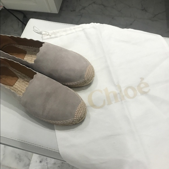 chloe lauren espadrille flat